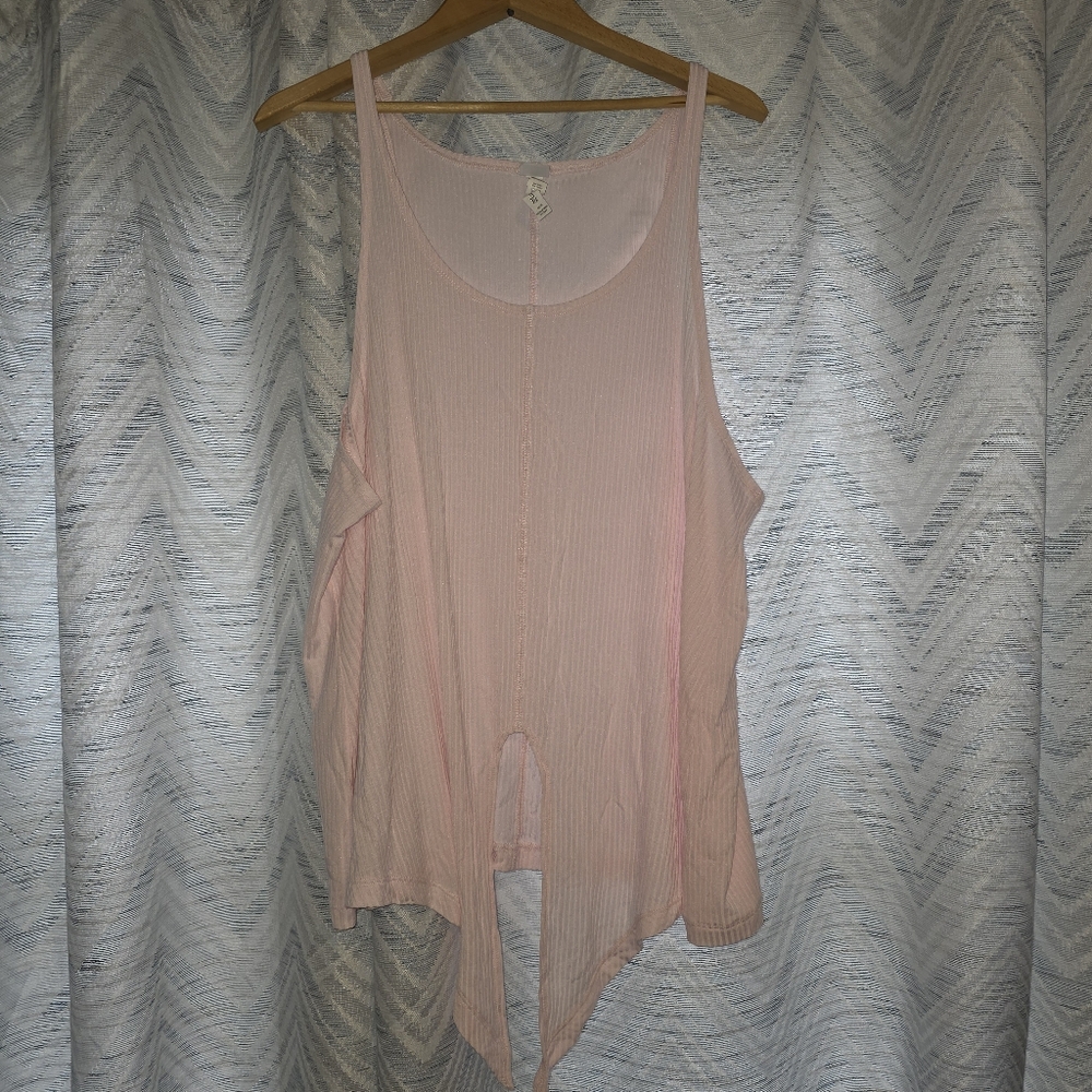 Women's Light Pink Diadora Tank 1X